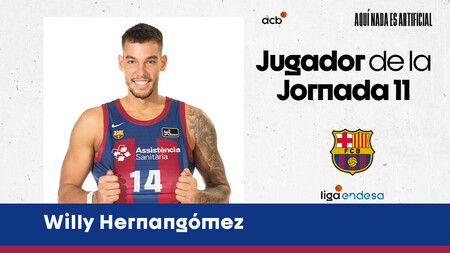 Willy Hernangómez, Jugador de la Jornada 11