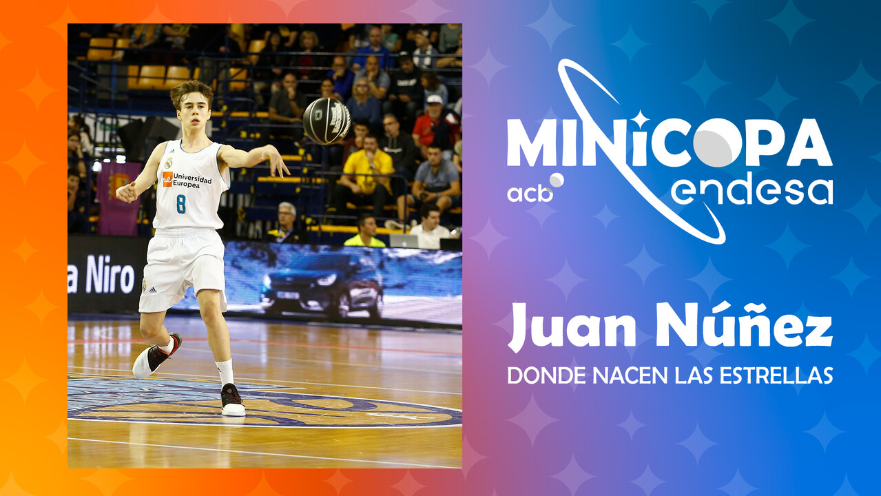 Minicopa Endesa, así jugaba Juan Núñez