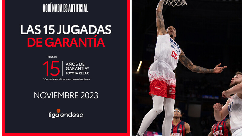 Las 15 Jugadas de Garantía de noviembre