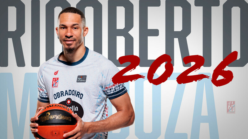 El Monbus Obradoiro renueva a Rigoberto Mendoza hasta 2026