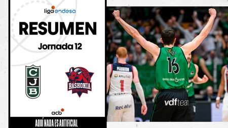 Resumen Joventut Badalona 77 - Baskonia 72 (J12)