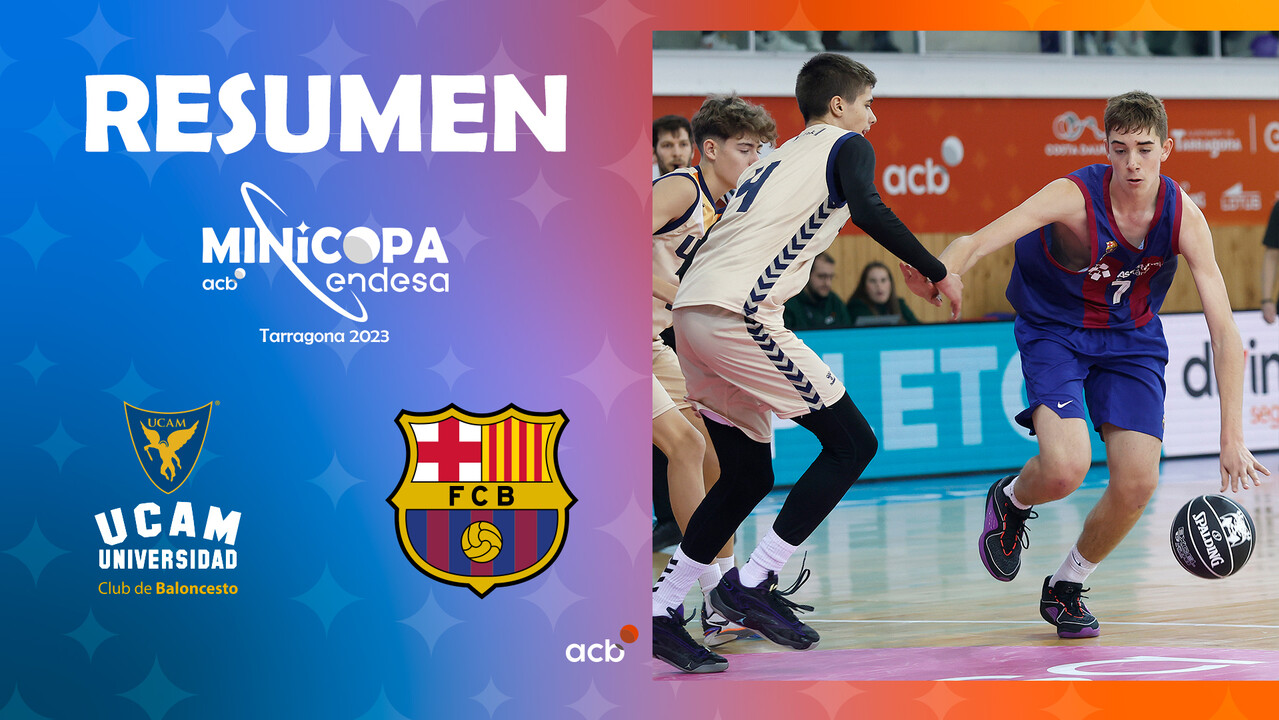 Minicopa Endesa: Barça 70 - UCAM Murcia Redexis 19 (J2)