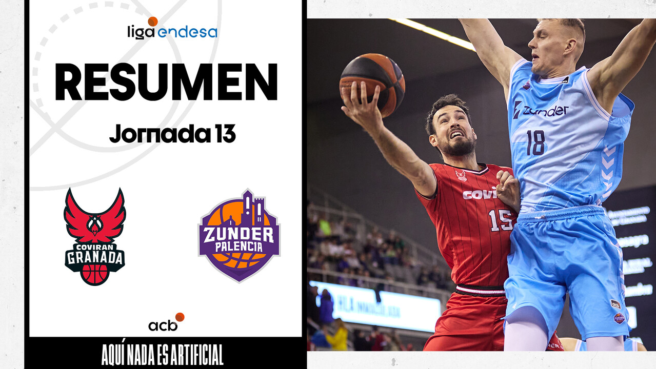 Resumen Coviran Granada 109 - Zunder Palencia 85 (J13)