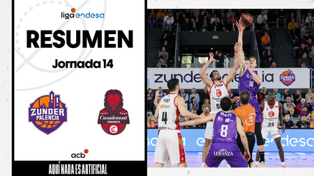 Zunder Palencia 80 - Casademont Zaragoza 88 (J14)