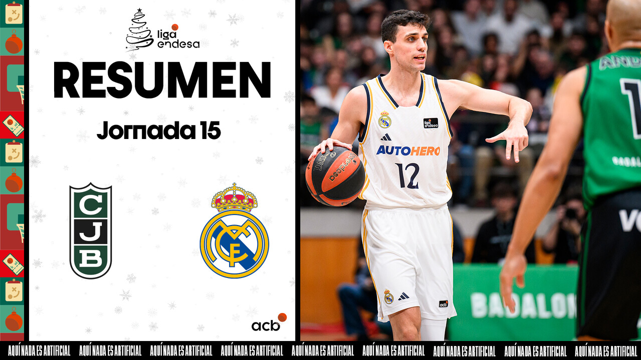 Resumen Joventut 73 - Real Madrid 101 (J15)