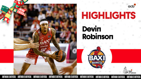 Devin Robinson acerca a BAXI Manresa a la Copa con su espectáculo