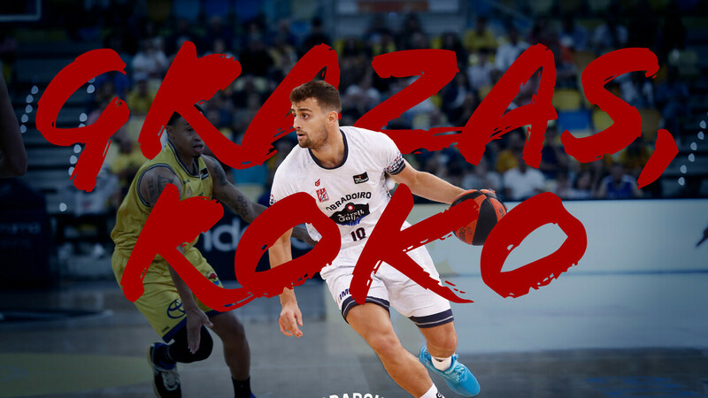 Roko Badzim finaliza su etapa en el Monbus Obradoiro