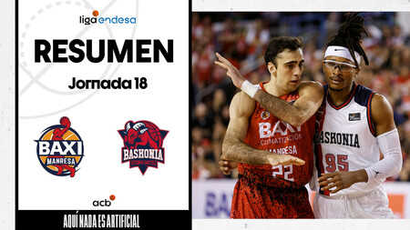 Resumen BAXI Manresa 82 - Baskonia 90 (J18)