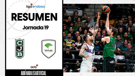 Resumen Joventut 85 - Unicaja 81 (J19)