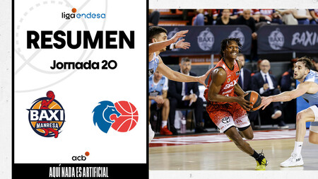 Resumen BAXI Manresa 83 - Río Breogán 68 (J20)