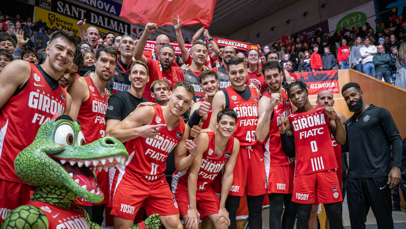 El Bàsquet Girona rompe su mala racha en el debut de Katsikaris (80-61)