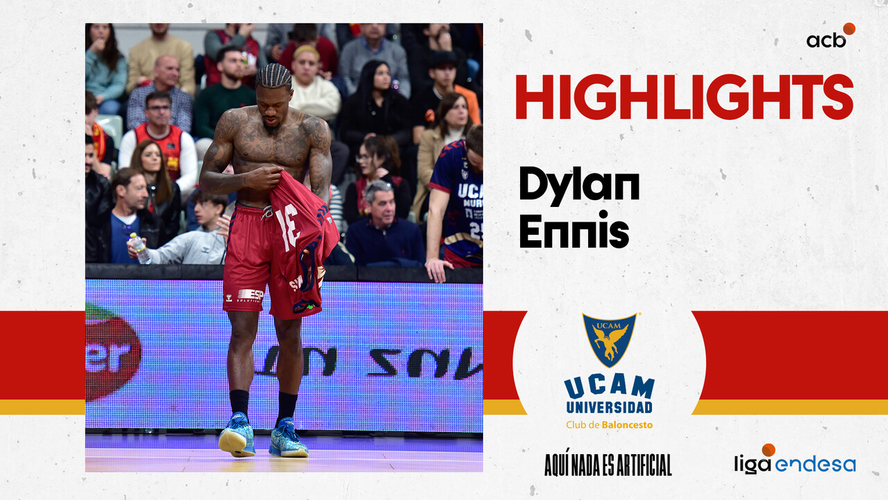 Dylan Ennis, todoterreno en la victoria de UCAM Murcia