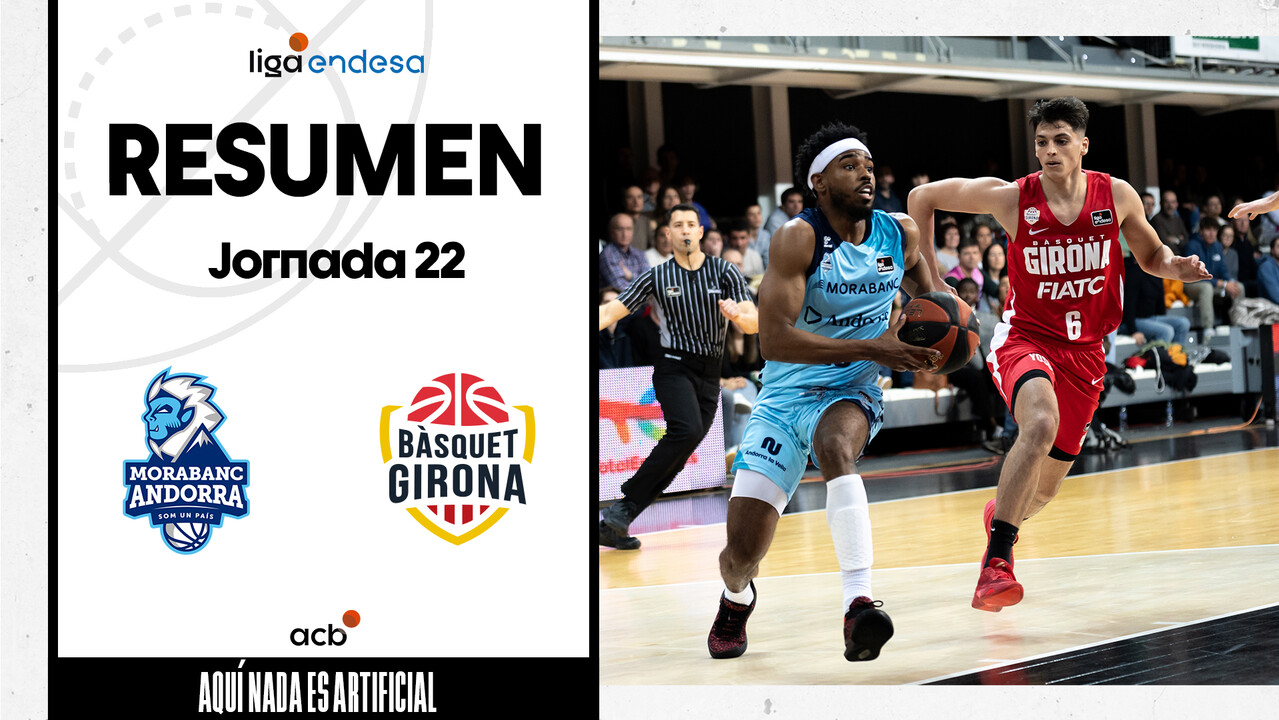 Resumen Casademont Zaragoza 100 - Lenovo Tenerife 106 (J22)