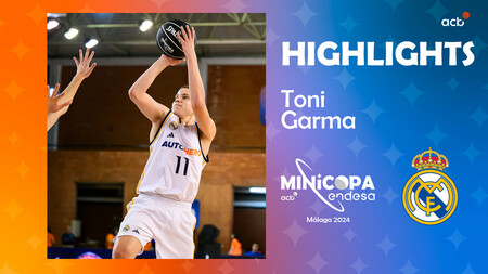 Gran puesta en escena de Toni Garma en la Minicopa Endesa