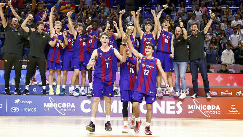 Un Barça excelso de principio a fin conquista la Minicopa Endesa