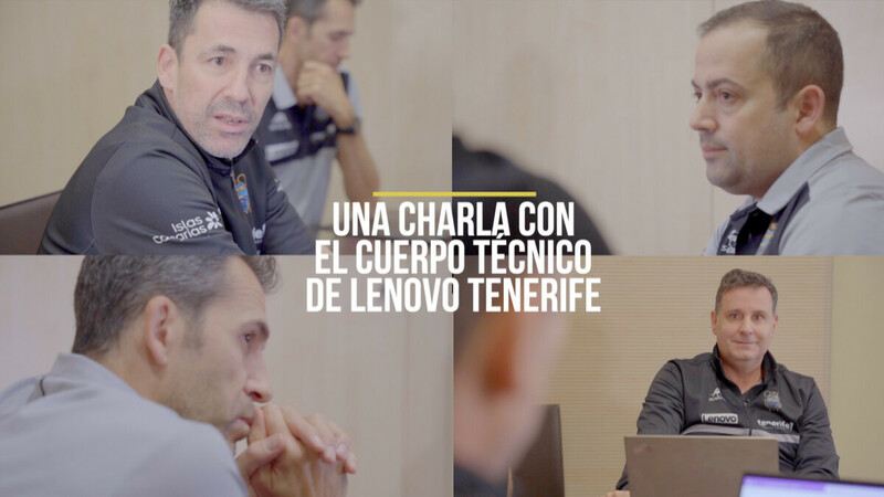 Una charla con el cuerpo técnico de Lenovo Tenerife