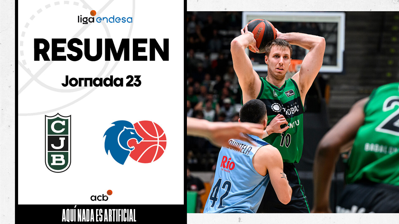 Resumen Joventut Badalona 78 - Río Breogán 70 (J23)