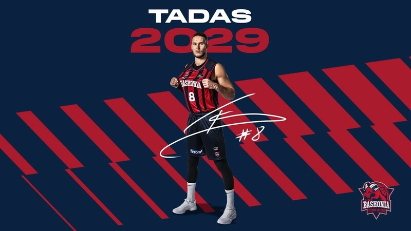 Tadas Sedekerskis, capitán de Baskonia hasta 2029