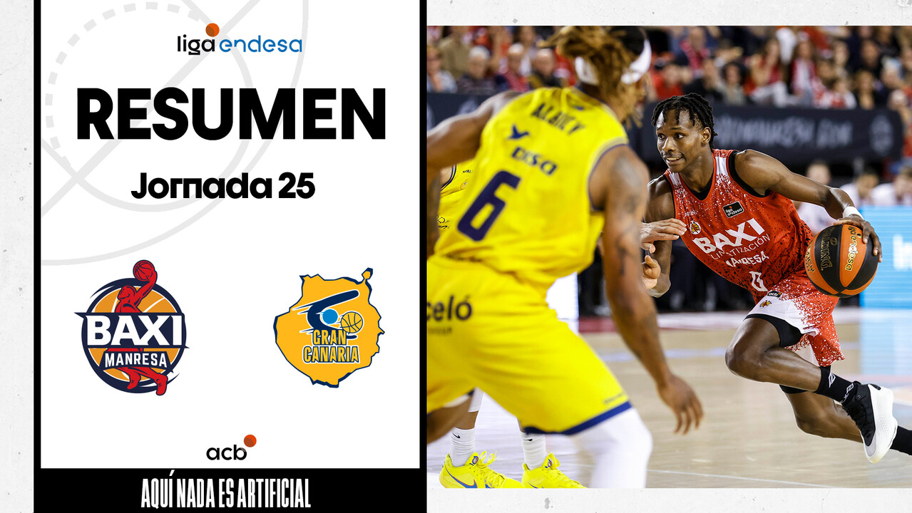 Resumen BAXI Manresa 78 - Dreamland Gran Canaria 71 (J25)