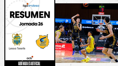 Resumen Lenovo Tenerife 93 - Dreamland Gran Canaria 92 (J26)