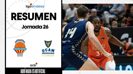 Resumen Valencia Basket 83 - UCAM Murcia 82 (J26)