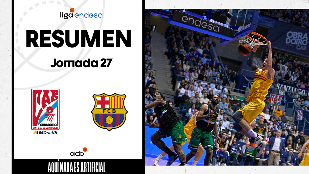 Resumen Monbus Obra 84 - Barça 89 (J27)