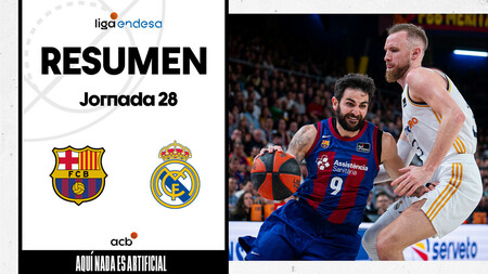 Resumen Barça 85 - Real Madrid 79 (J28)