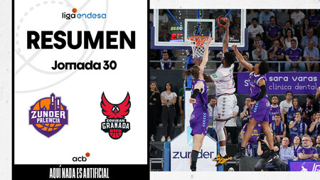 Resumen Zunder Palencia 83 - Coviran Granada 91 (J30)