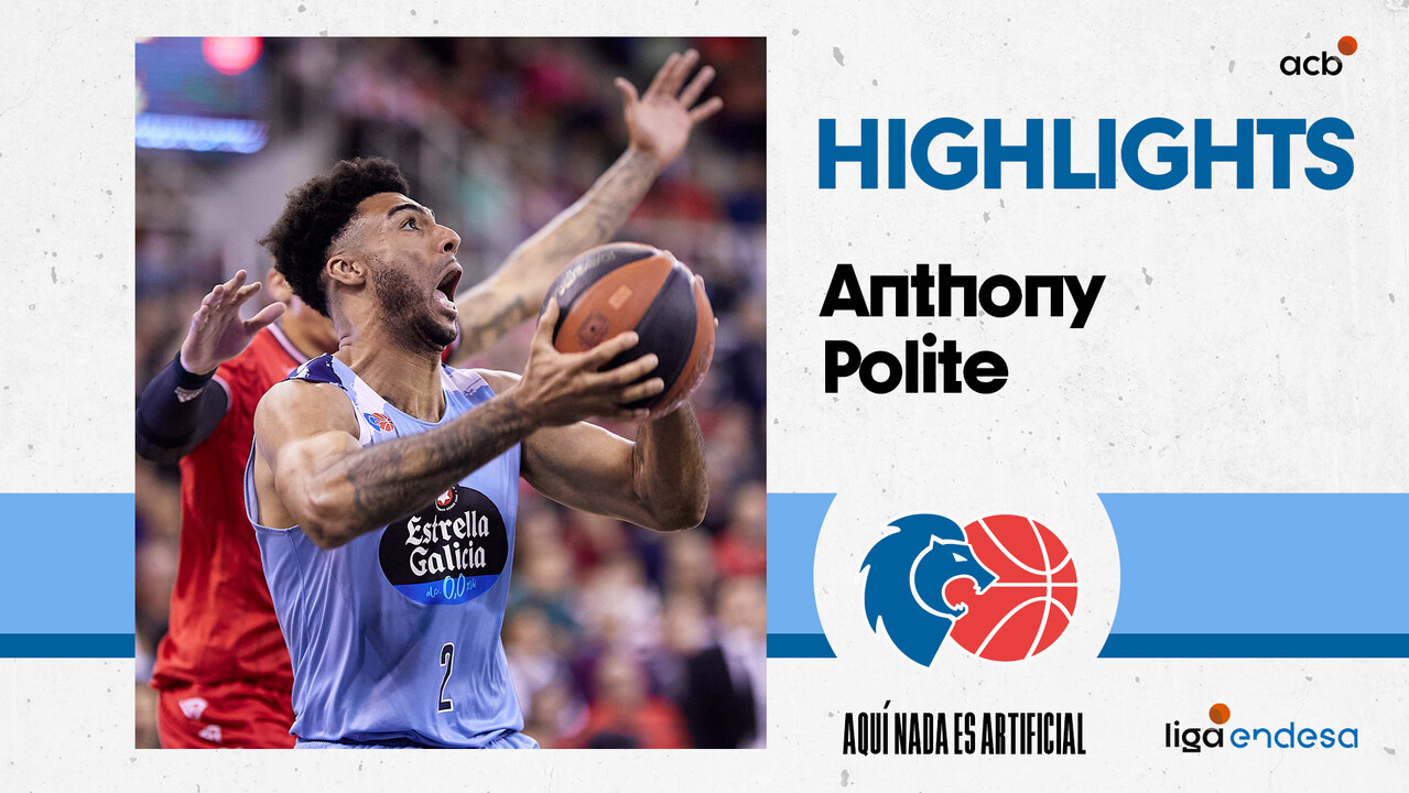 Anthony Polite, de dulce en la primera mitad