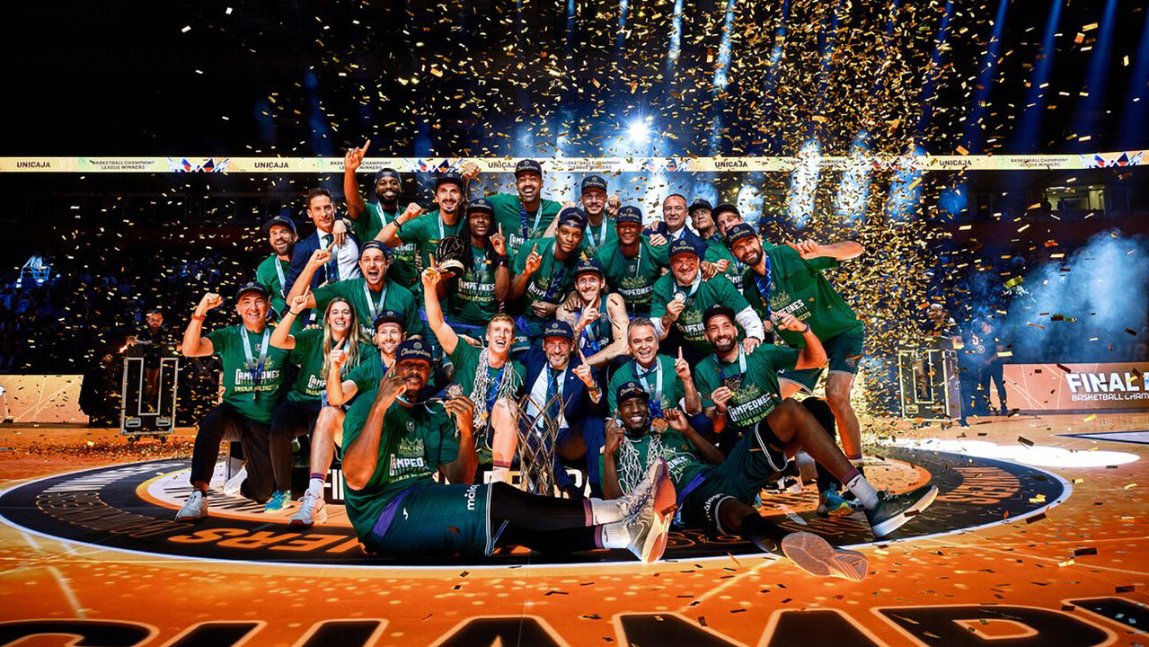 El Unicaja, campeón de la Basketball Champions League