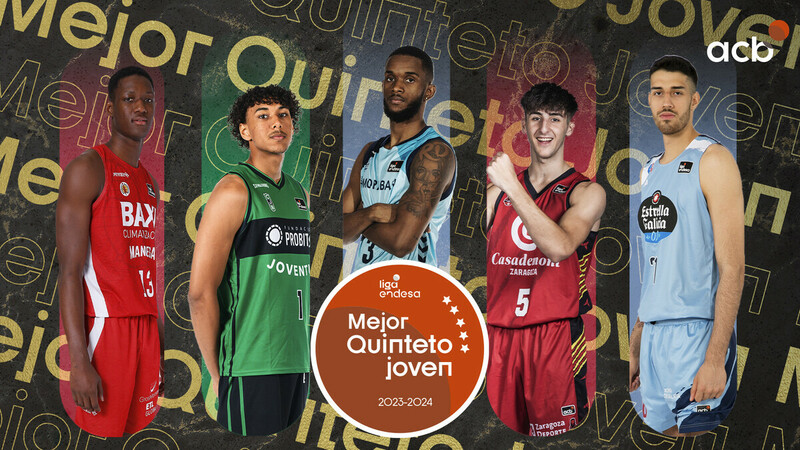 ¡Así es el Mejor Quinteto Joven de la Liga Endesa 2023-24!