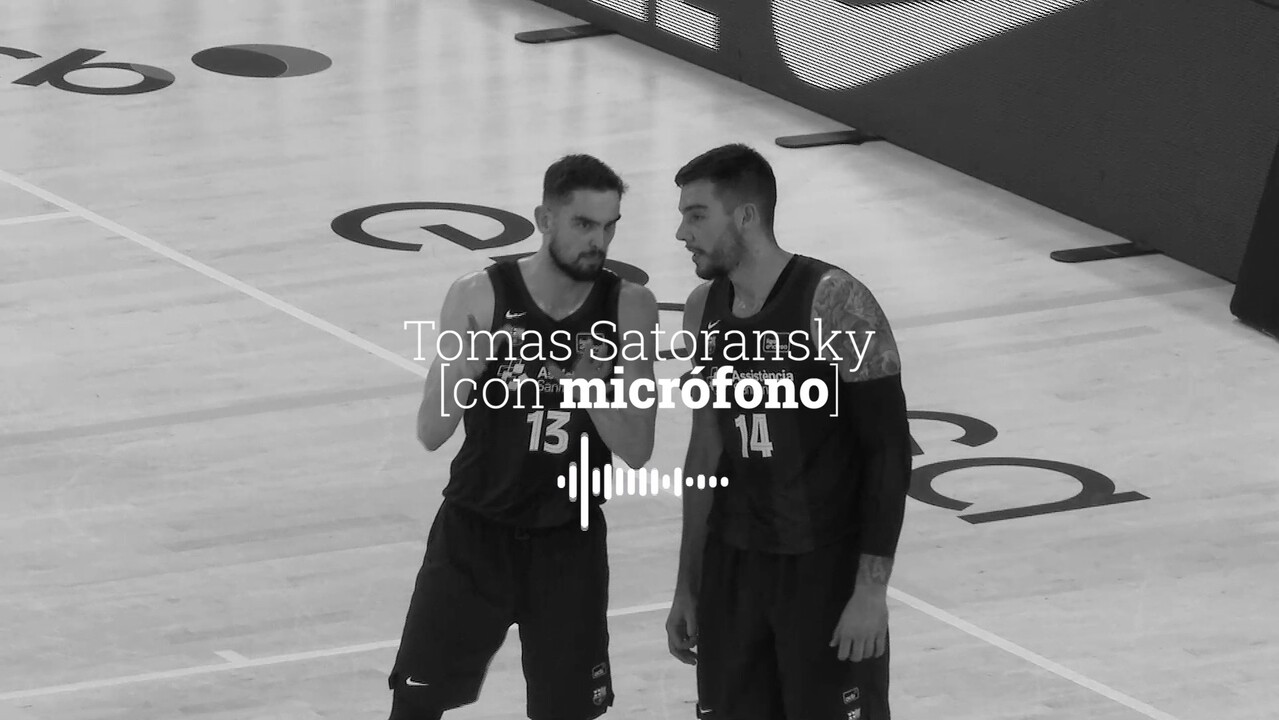 Tomas Satoransky... ¡con micrófono!