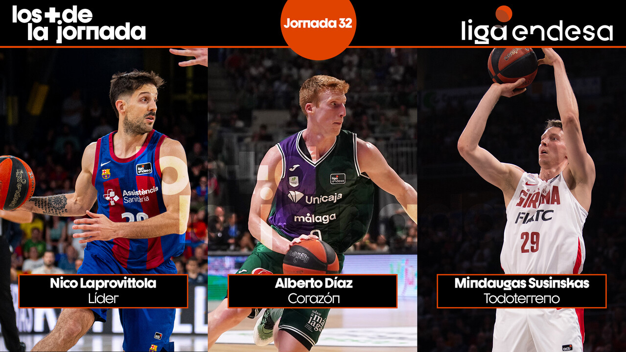 Los Más de la Jornada 32 de la Liga Endesa 2023-24