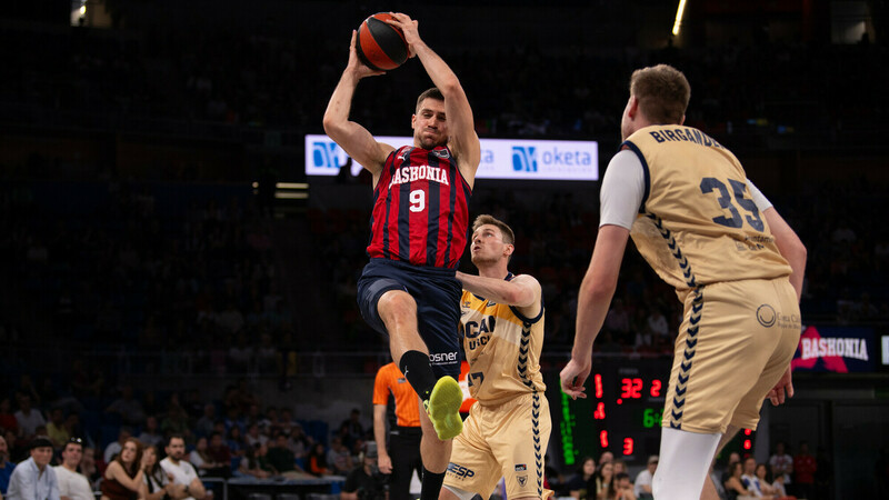 Marinkovic mantiene viva la fe baskonista por la 8ª plaza