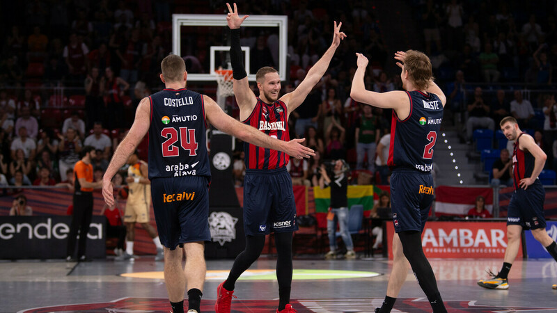 Baskonia, 3º en llegar a los 1000 triunfos en era acb