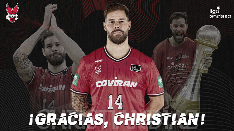 Coviran Granada da las gracias a Christian Díaz en su adiós