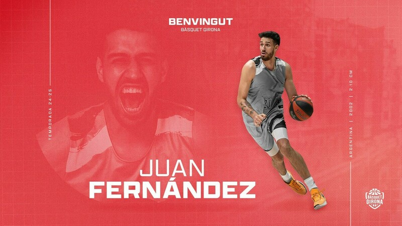 Juan Fernández ficha por el Bàsquet Girona