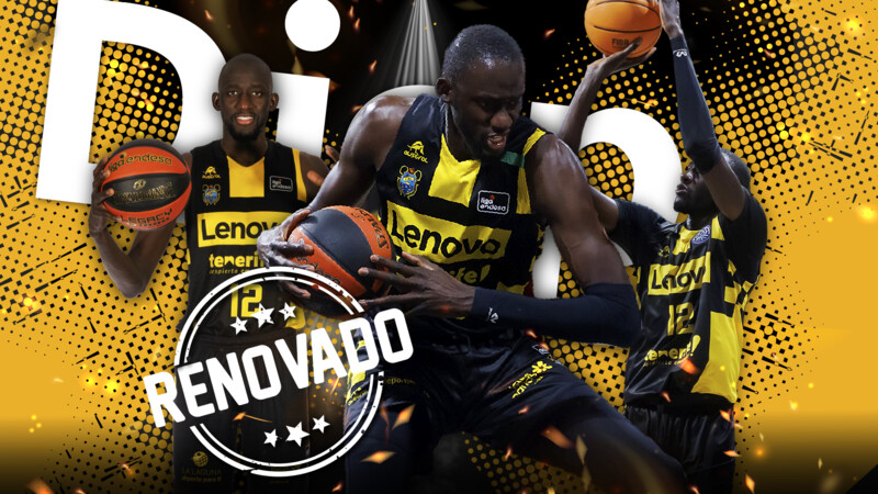 La Laguna Tenerife renueva a Ilimane Diop por una temporada