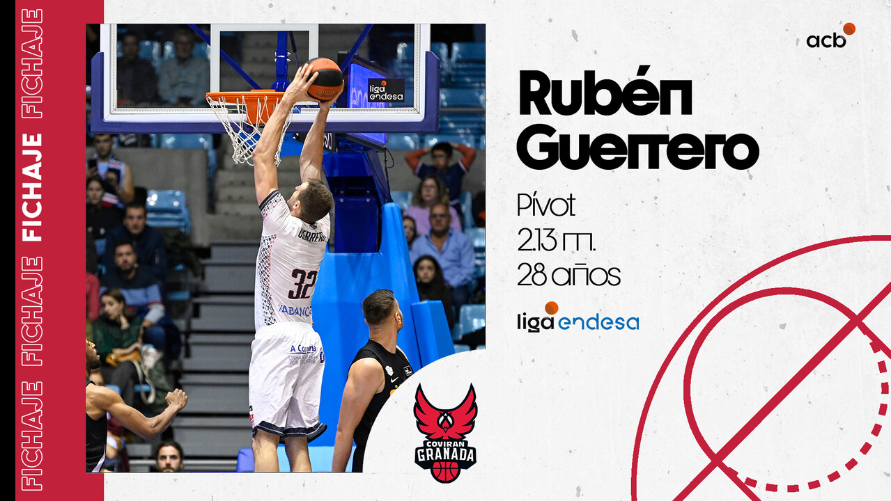 Rubén Guerrero, nuevo fichaje de Coviran Granada