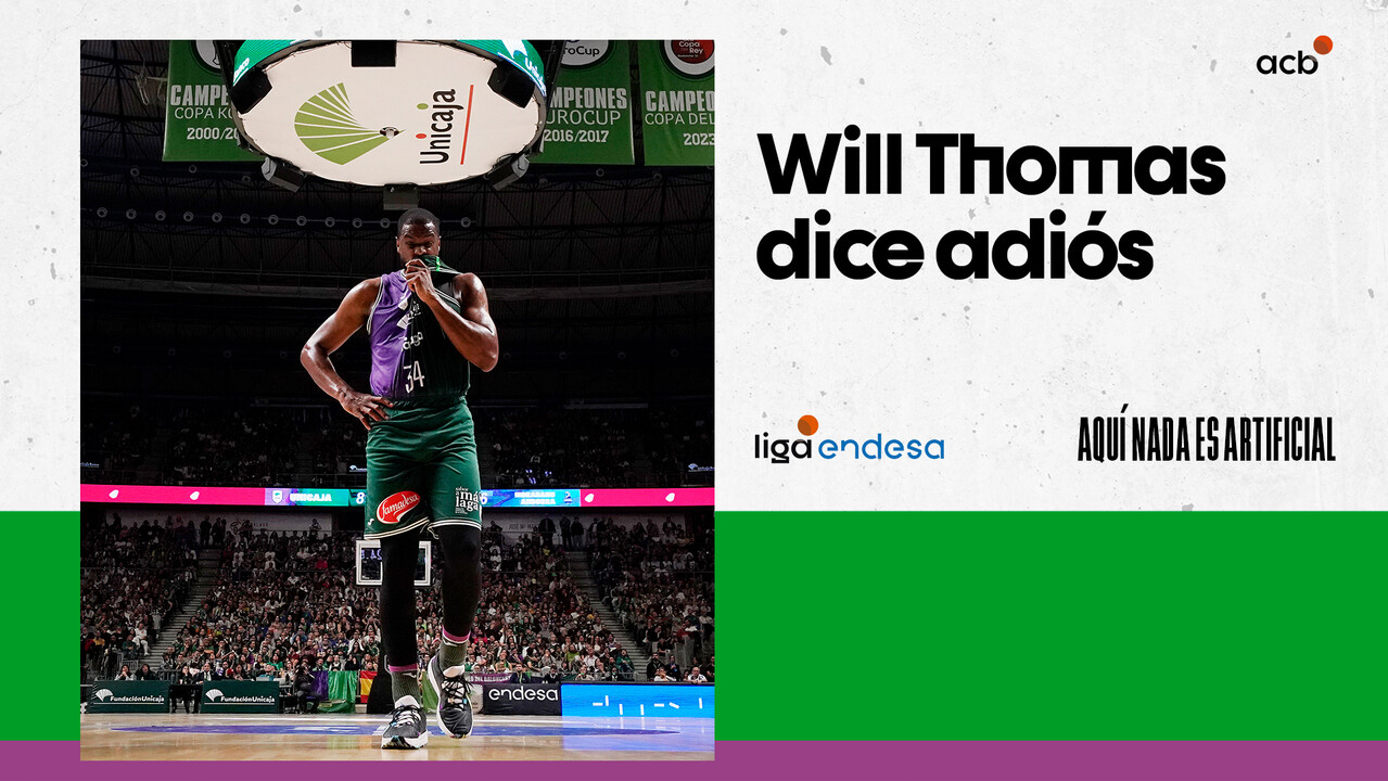 Will Thomas anuncia su retirada tras siete temporadas en la Liga Endesa