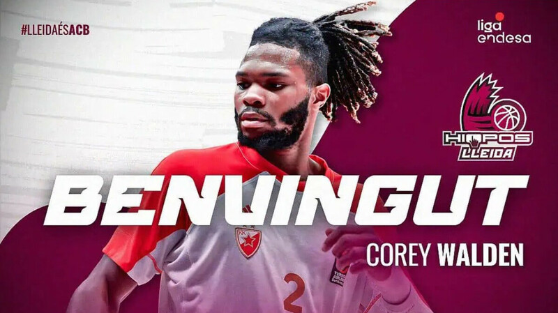 Corey Walden, experiencia competitiva para Hiopos Lleida
