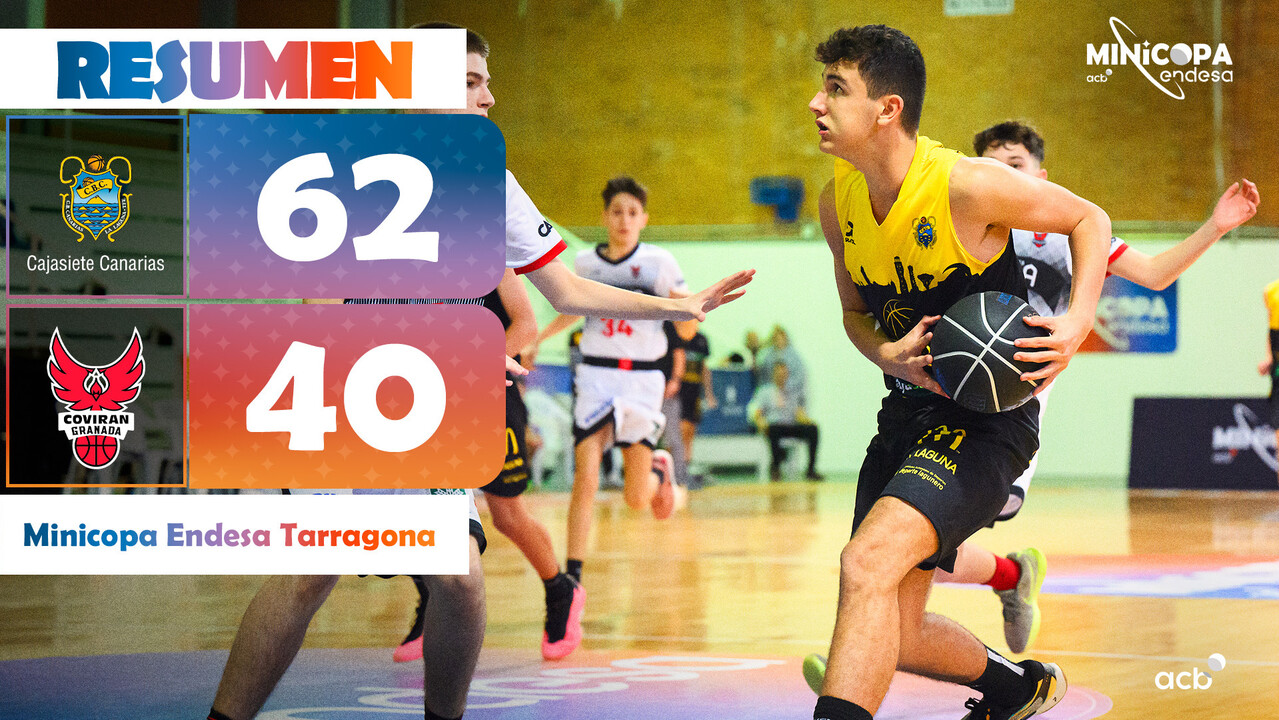 Minicopa Endesa: CajaCanarias 62 - Fertisac FCB Granada 40 (J2)