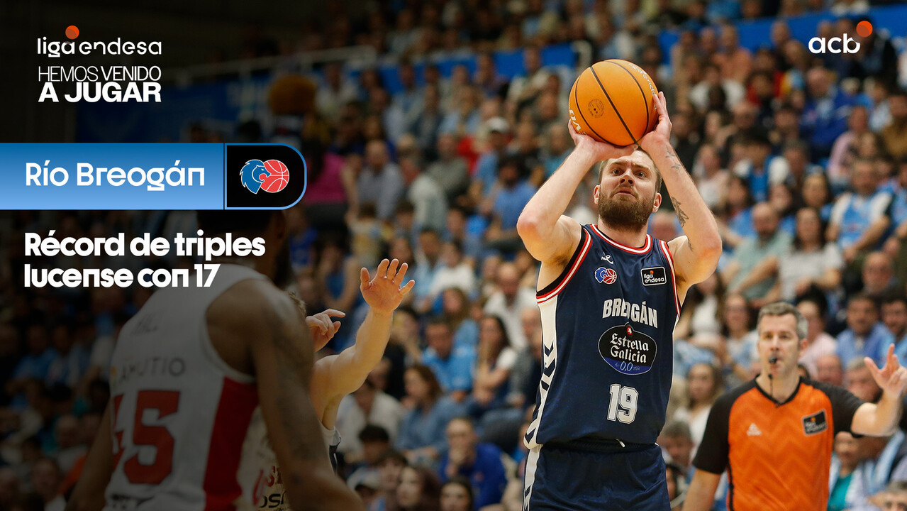 ¡17 triples para la historia del Río Breogán!