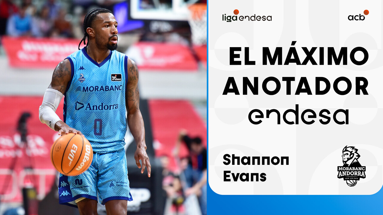 Shannon Evans, Máximo Anotador Endesa de la Jornada 25