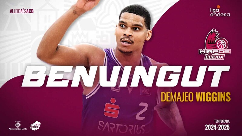 Demajeo Wiggins, nueva incorporación al Hiopos Lleida