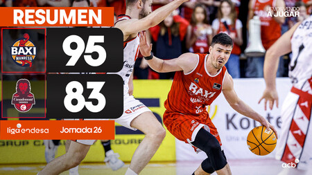 Resumen BAXI Manresa 95 - Casademont Zaragoza 83 (J26)