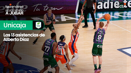 Alberto Díaz rompe moldes en asistencias: ¡13!