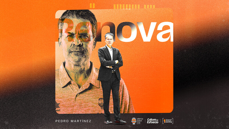 Pedro Martínez prolonga su vinculación con Valencia Basket hasta 2027