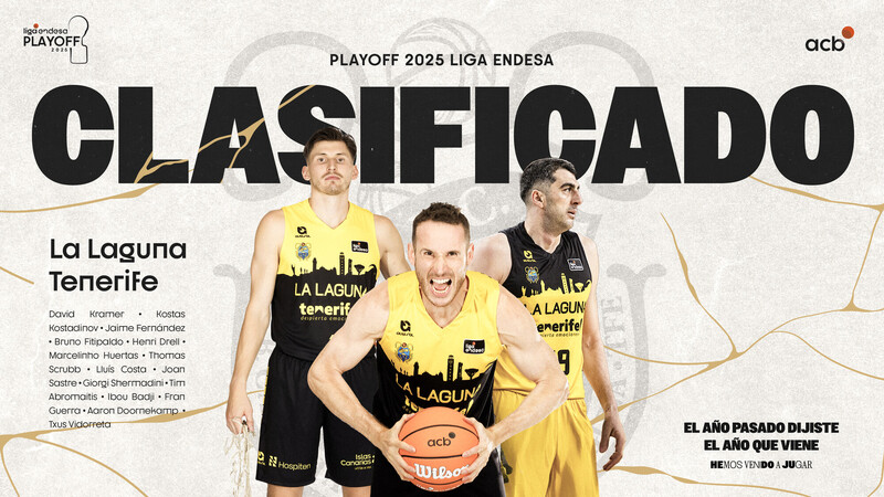 La Laguna Tenerife logra su billete para el Playoff