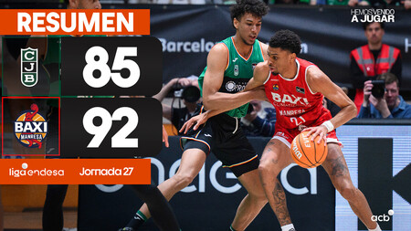 Resumen Joventut Badalona 85 - BAXI Manresa 92 (J27)
